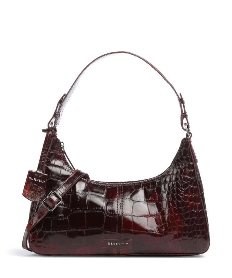 Burkely Cool Colbie Sac porté épaule burgundy patent