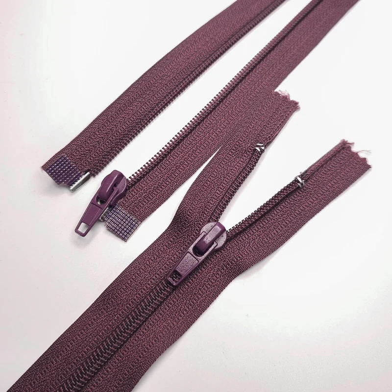 Fermeture Éclair Séparable | Spirale | Violet | #5 | 13'' - 33 cm