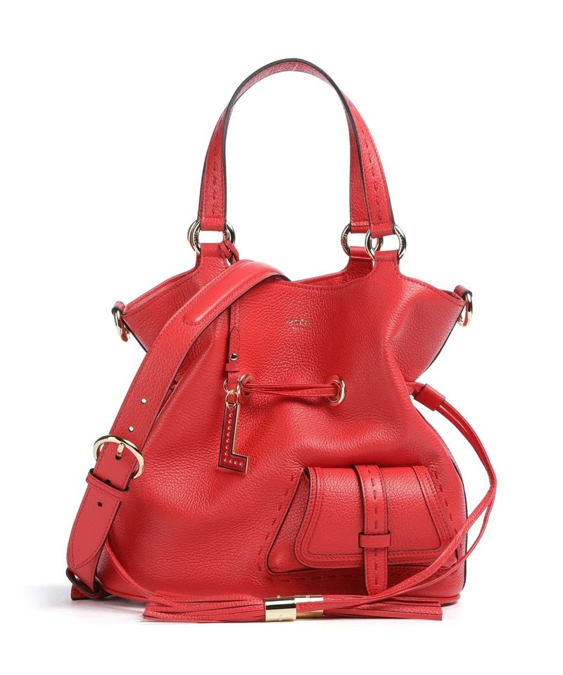 Lancel Premier Flirt M Sac seau kiss red