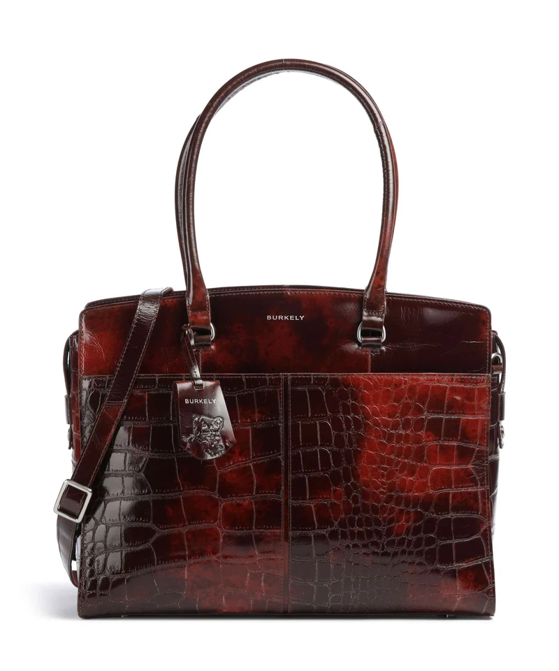 Burkely Cool Colbie Cabas burgundy patent