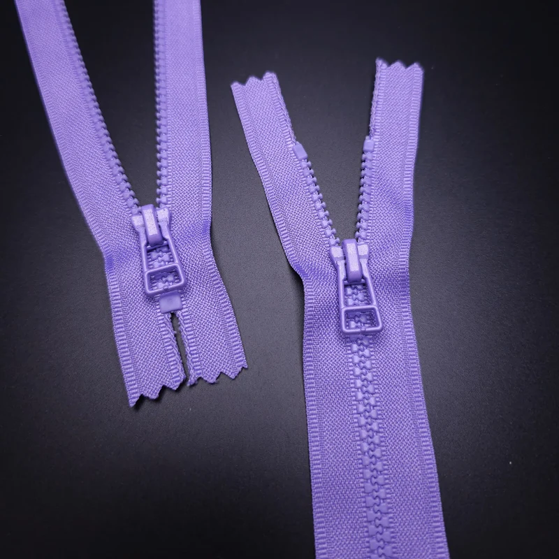Fermeture Éclair à Bout Fermé | Plastique | 9.5" - 24 cm | Lilas