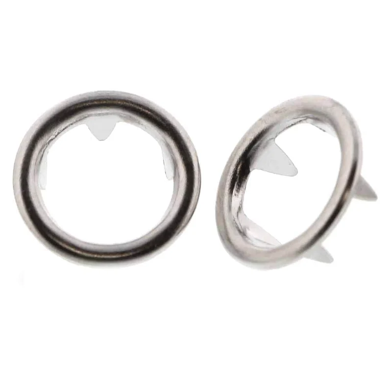 UNIQUE | Boutons-Pression Émaillés Sans Couture | 11 mm (3⁄8″) | 8 Paires