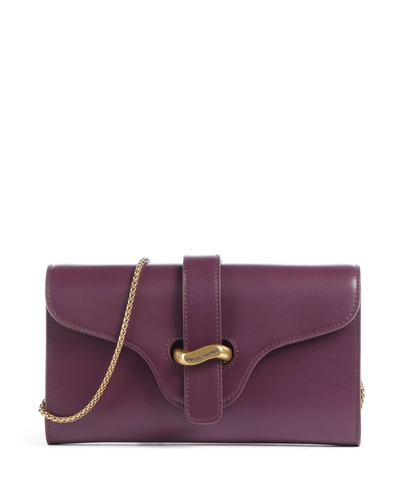 Emporio Armani Costanza Sac bandoulière aubergine