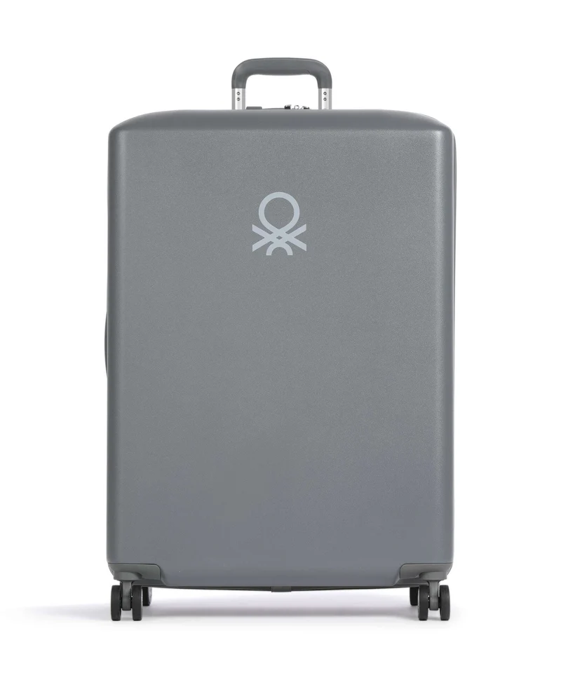 Delsey Paris x United Colors of Benetton UCB Hardside Valise 4 roues steel grey