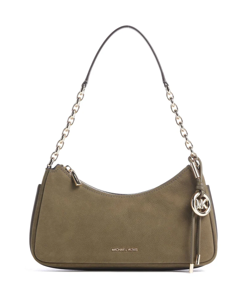 Michael Kors Nolita Medium Sac porté épaule loden