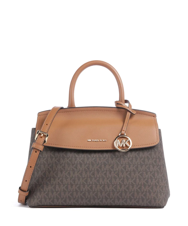 Michael Kors Landry Small Sac à main brown/acorn