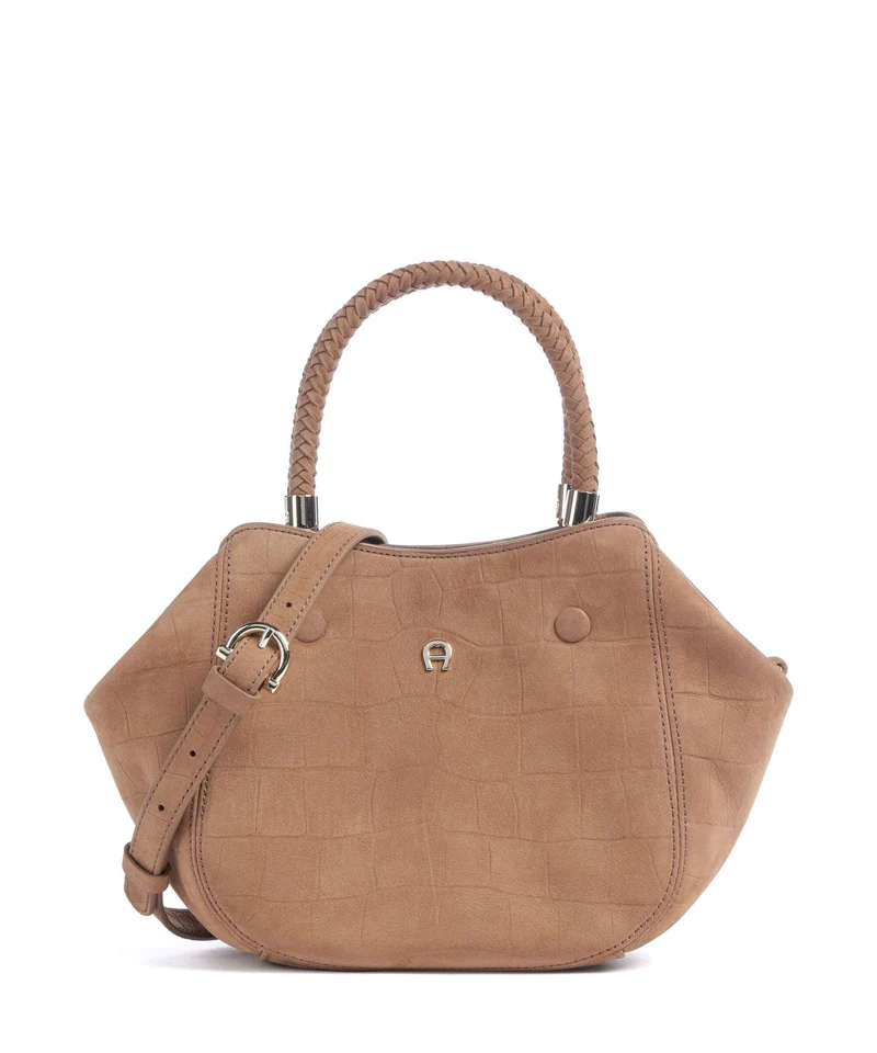 Aigner Carré Soft S Sac à main saddle brown