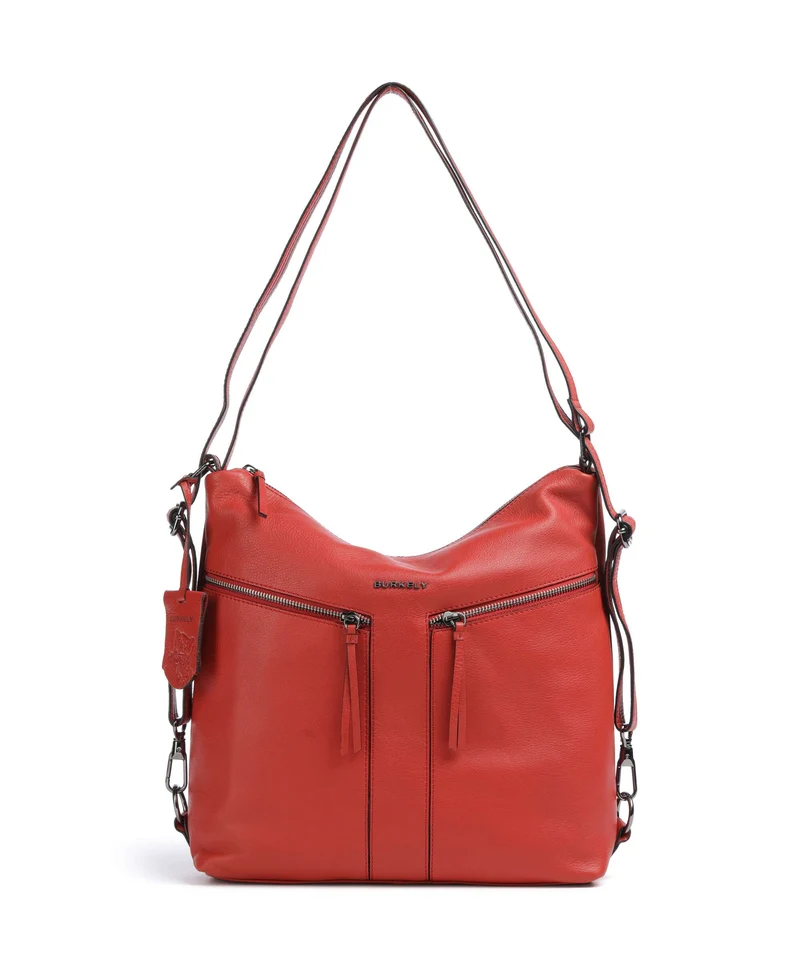 Burkely Rock Ruby Sac à main porté dos really red