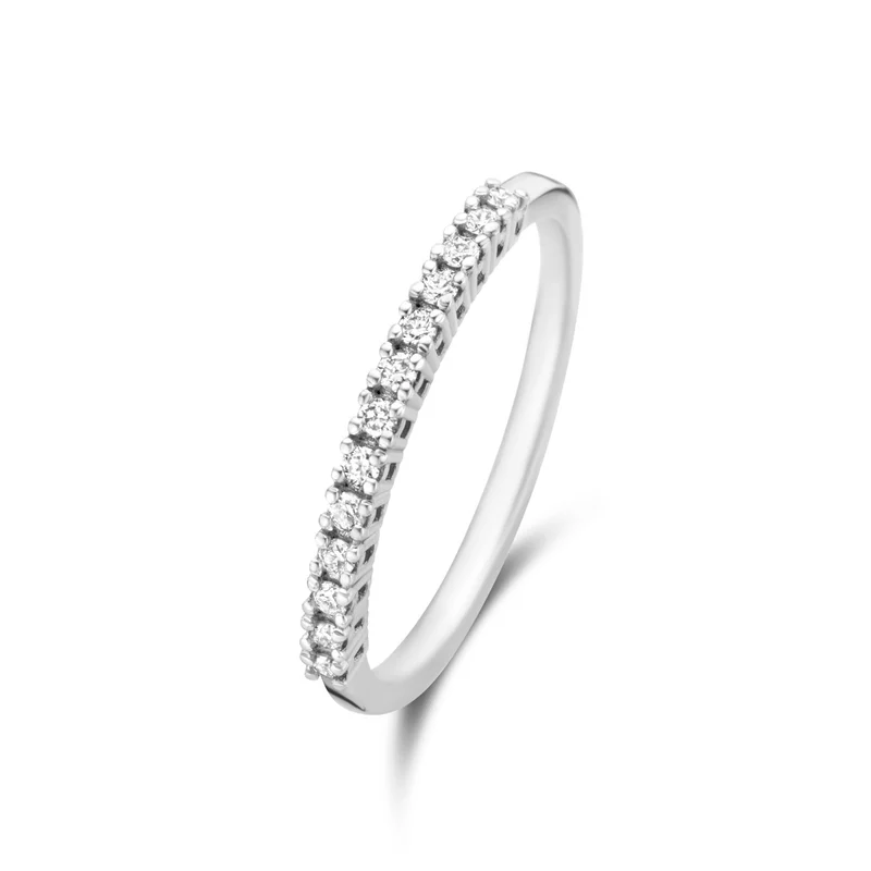 Isabel Bernard De la Paix Bague Or blanc 14 carats IBD330021-50
