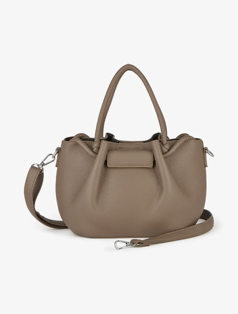Sac besace Blanche style bourse - Taupe