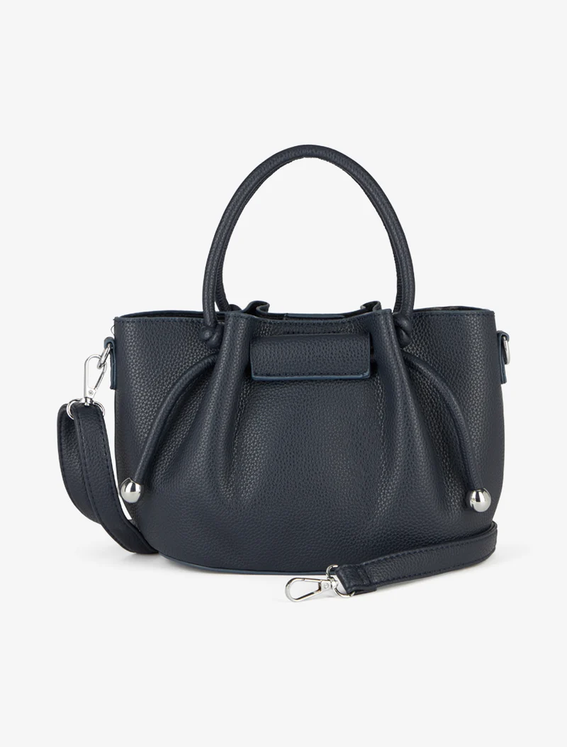 Sac besace Blanche style bourse - Marine