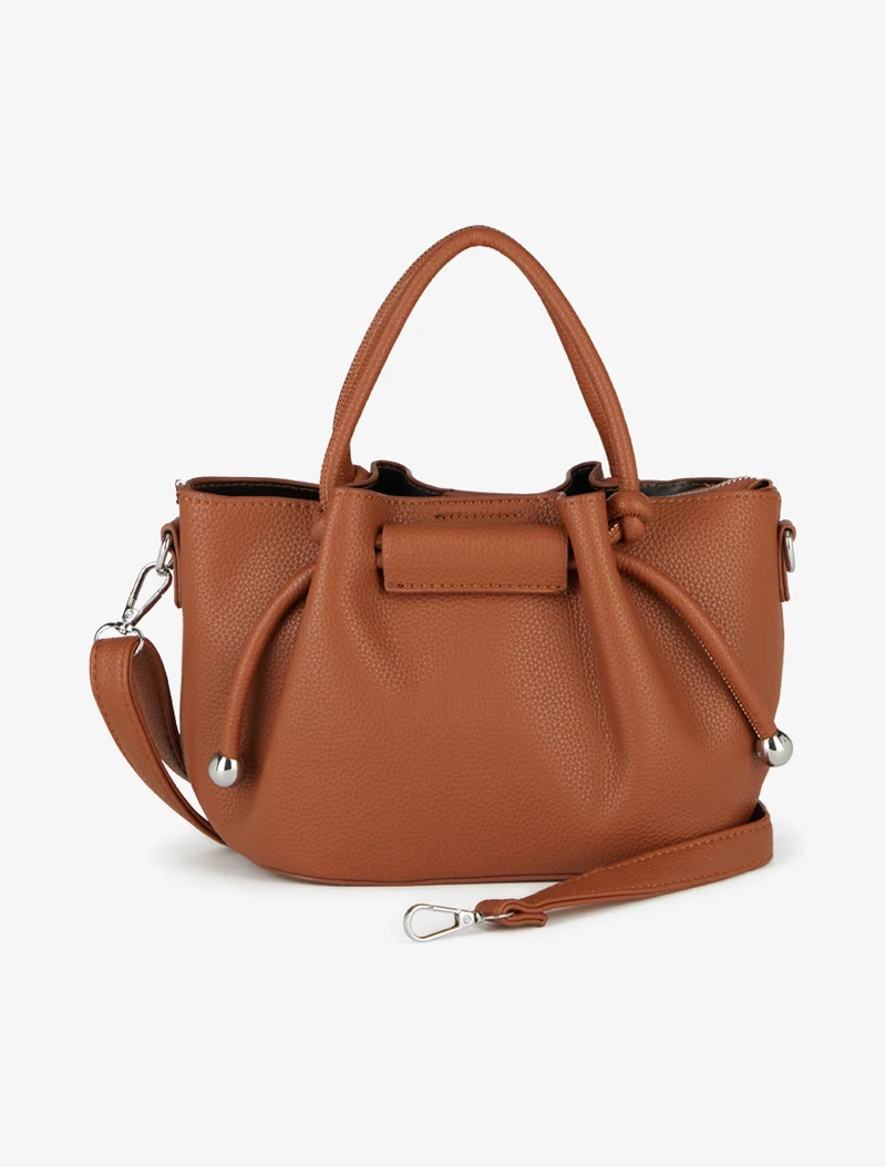 Sac besace Blanche style bourse - Camel