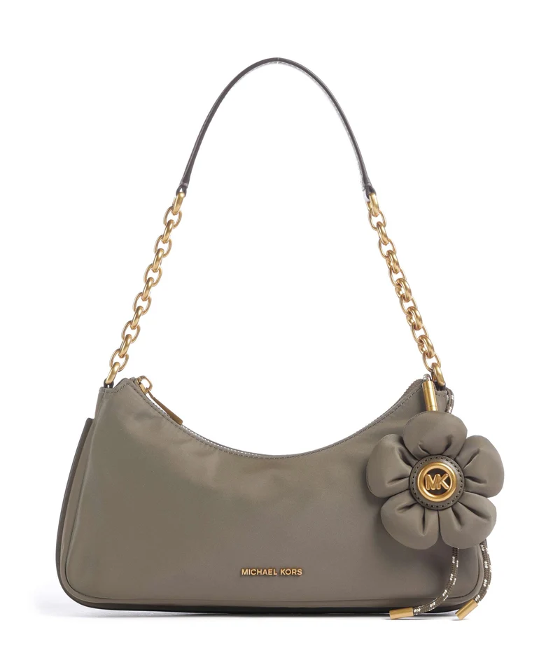 Michael Kors Nolita Medium Sac porté épaule loden
