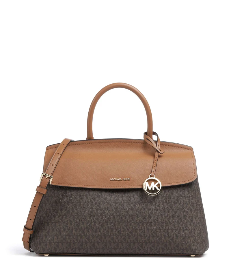 Michael Kors Landry Medium Sac à main brown/acorn