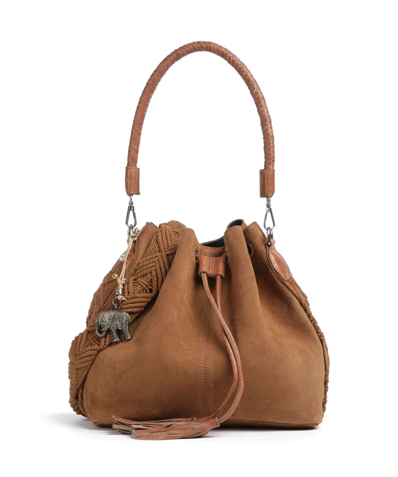 Anokhi Sac seau cognac