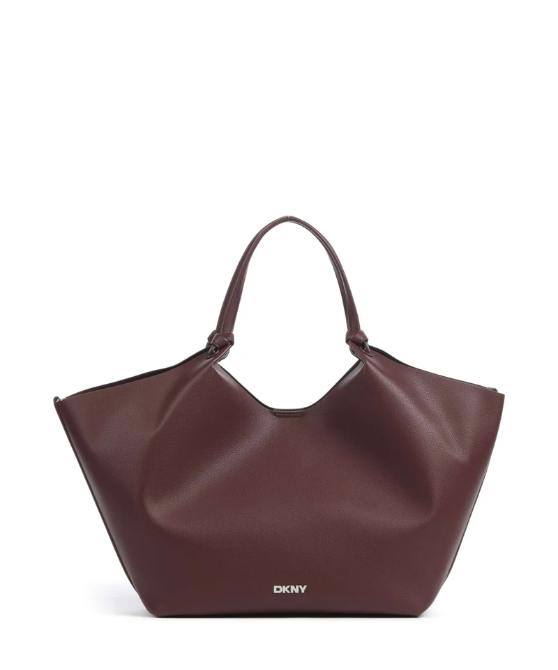 DKNY Paula Large Cabas aged wine