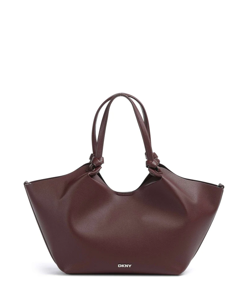 DKNY Paula Medium Cabas aged wine