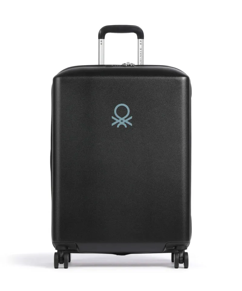 Delsey Paris x United Colors of Benetton UCB Hardside Valise 4 roues black