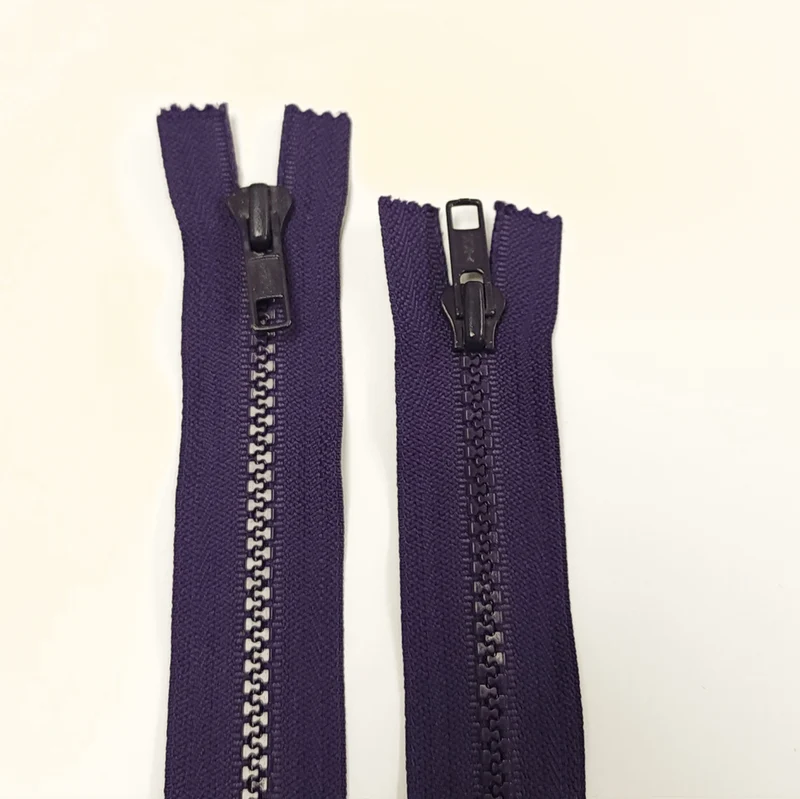 YKK | Plastique | Fermeture éclair à bout fermé | #5 | 5" - 13 cm | Violet