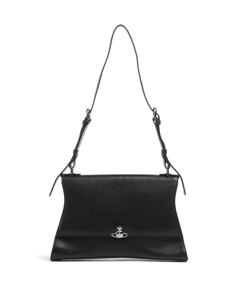 Vivienne Westwood Bianca Supple Medium Sac porté épaule black