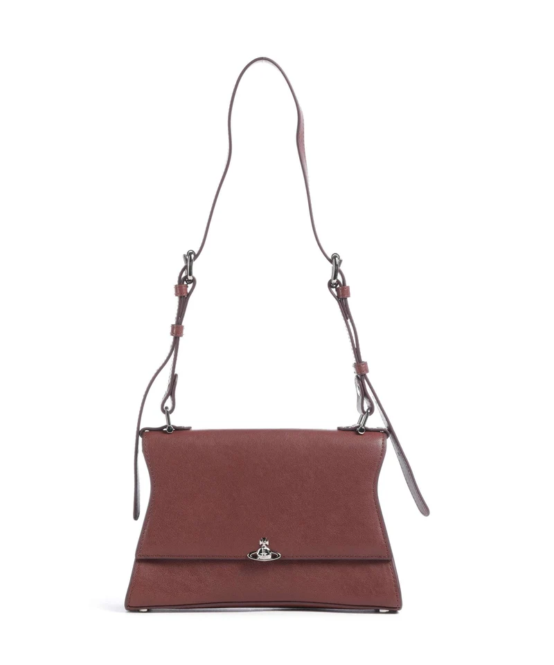 Vivienne Westwood Bianca Supple Small Sac porté épaule chestnut