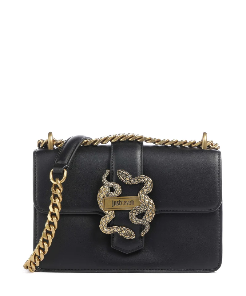 Just Cavalli Iconic Snakes Sac porté épaule black