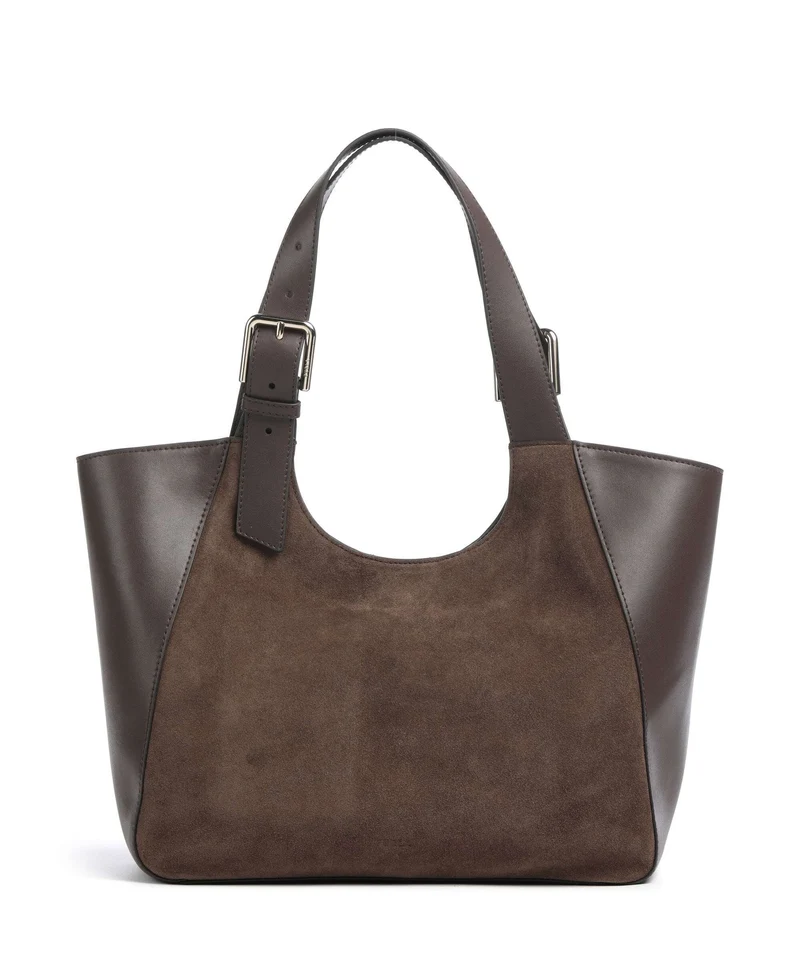 Furla Dora M Cabas toni cioccolato