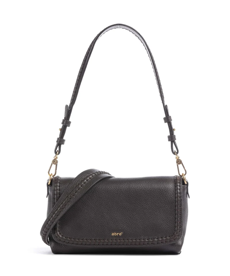 Abro Agave Signature Sac porté épaule dark brown