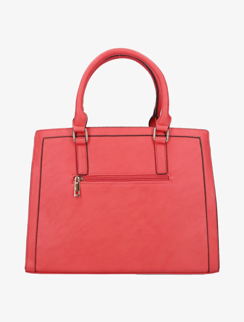 Sac à main Prisca cabas - Corail
