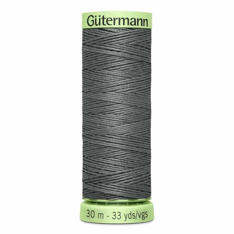 Gütermann | Fil Très Résistant/Surpiqûre | 30m | #115 | Gris Rail
