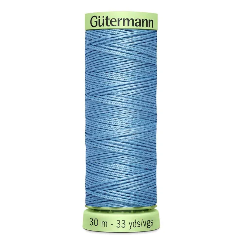 Gütermann | Fil Super Résistant / Surpiqûre | 30m | #227 | Bleu Copen