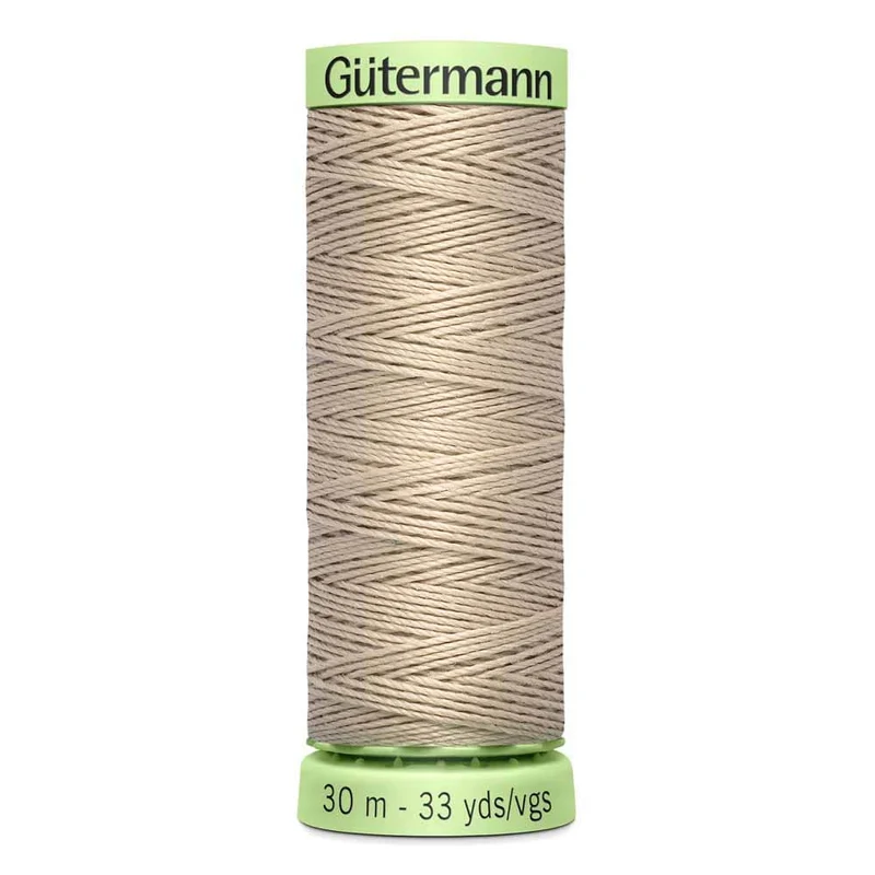 Gütermann | Fil de Surpiqûre Ultra-Résistant | 30m | #506 | Sable
