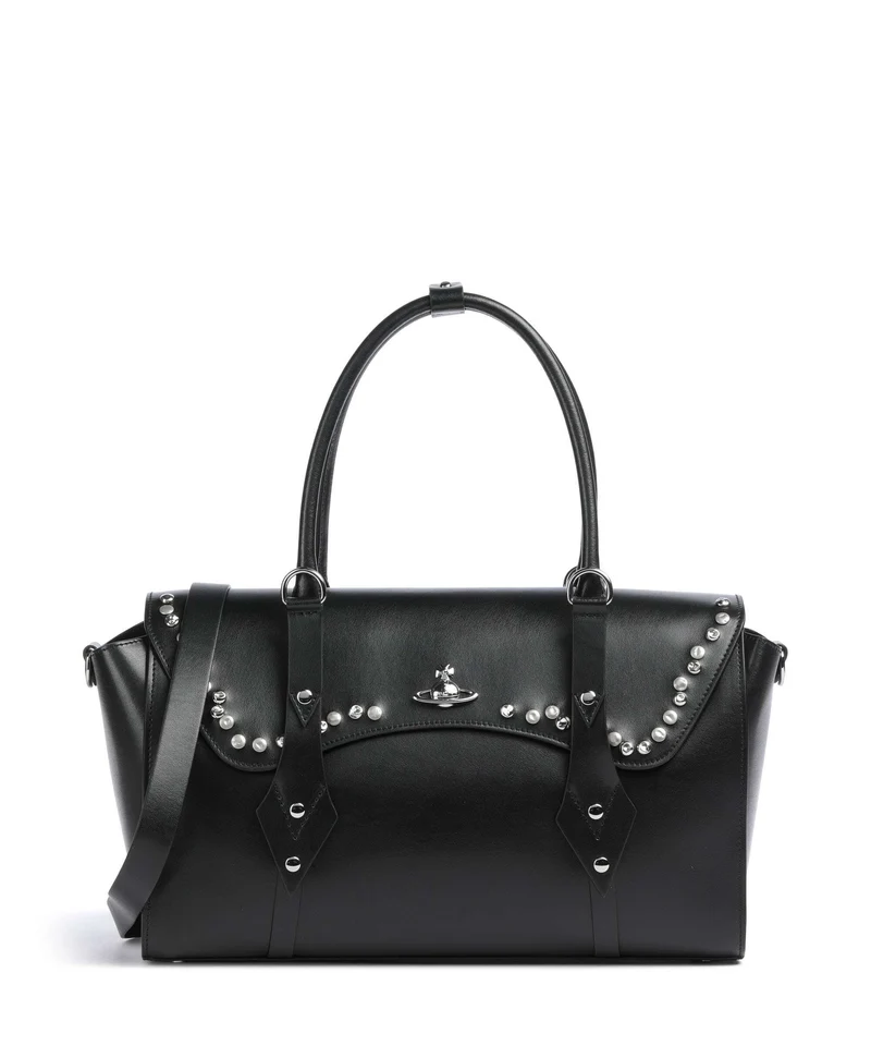 Vivienne Westwood Bettina Smooth Medium Sac à main black