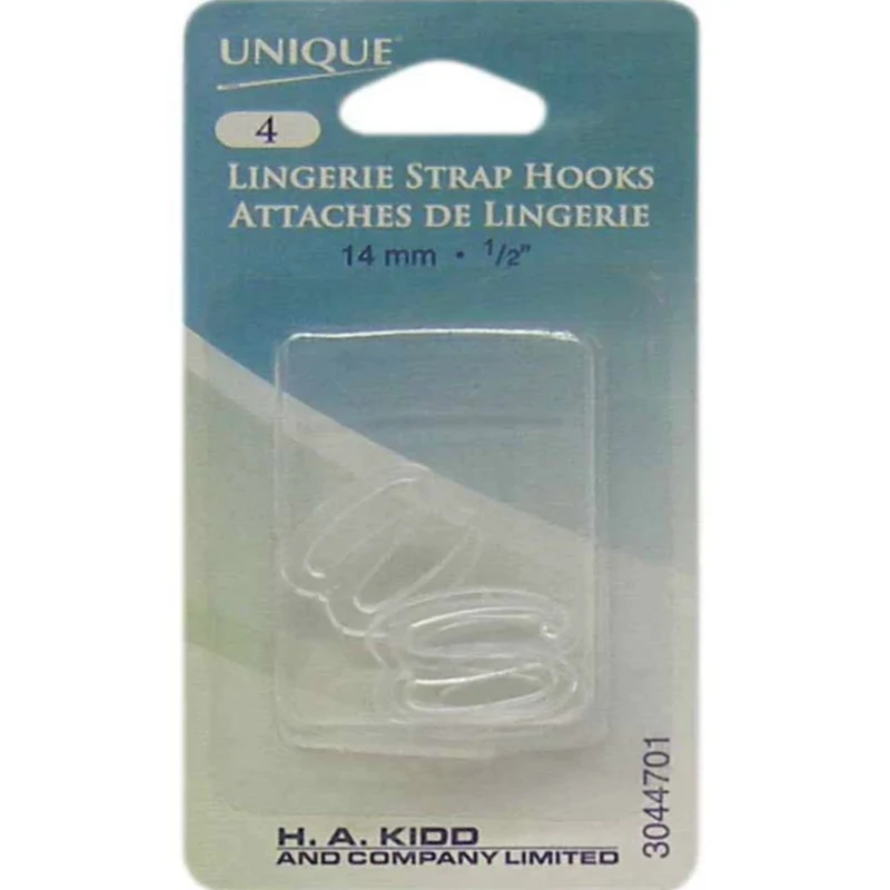 UNIQUE | Attaches de Lingerie | 14mm (½") | 4 Unités