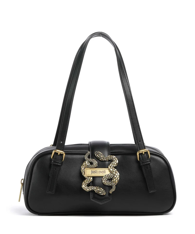 Just Cavalli Iconic Snakes Sac porté épaule black