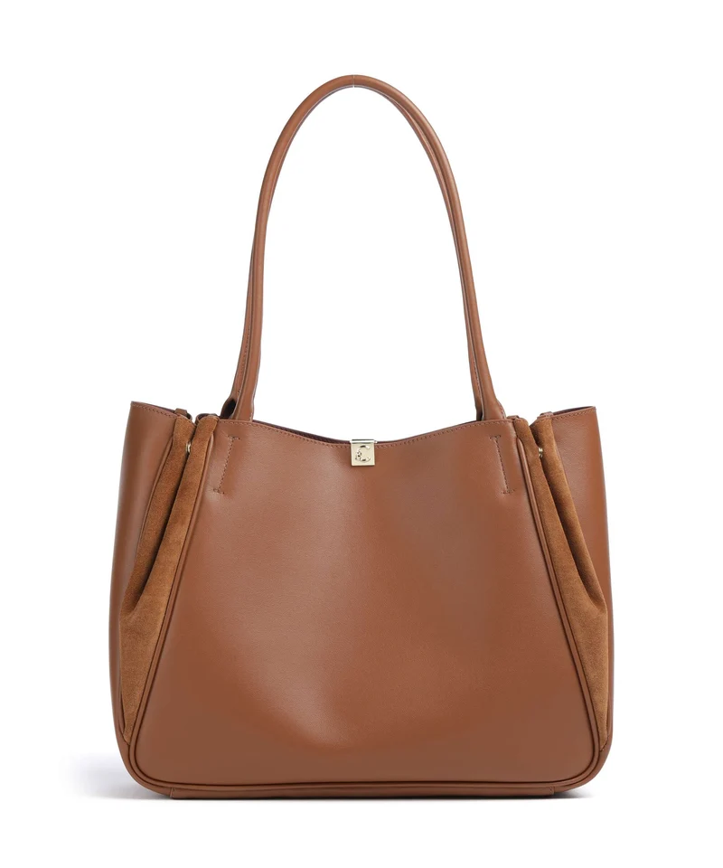 Coccinelle Pansy Cabas cognac