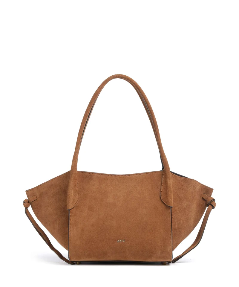 Abro Suede Vibe Small Sac porté épaule cuoio