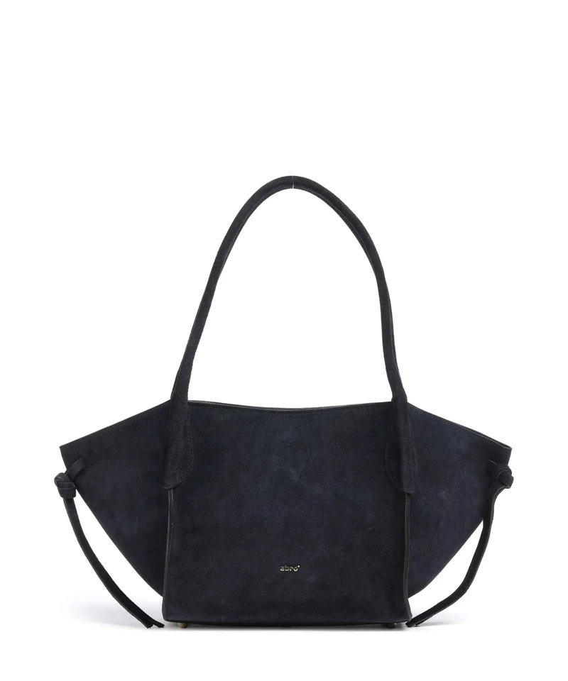 Abro Suede Vibe Small Sac porté épaule navy