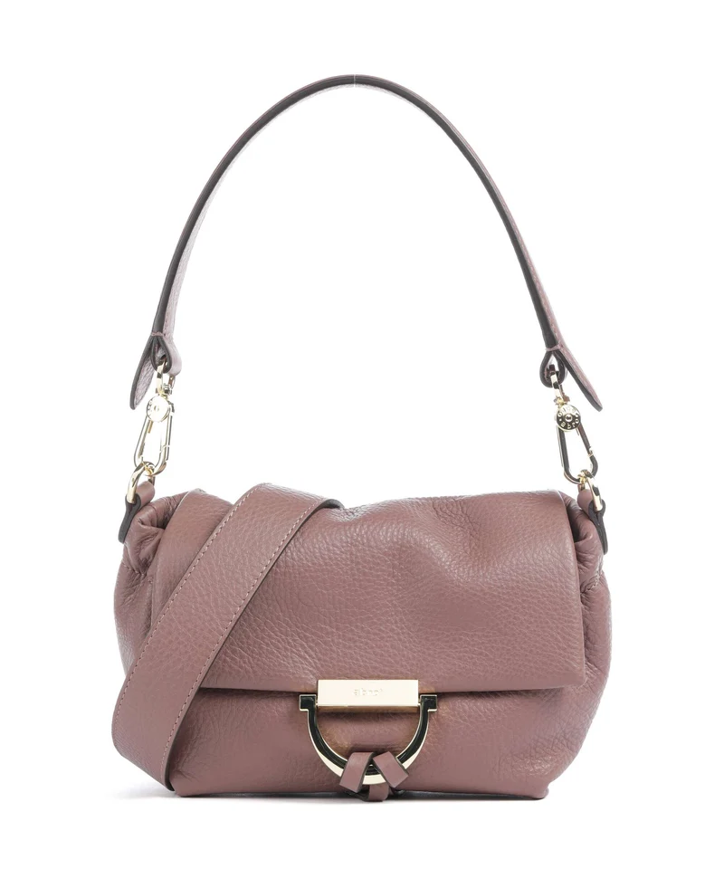 Abro Dalia Temi Small Sac porté épaule rosewood