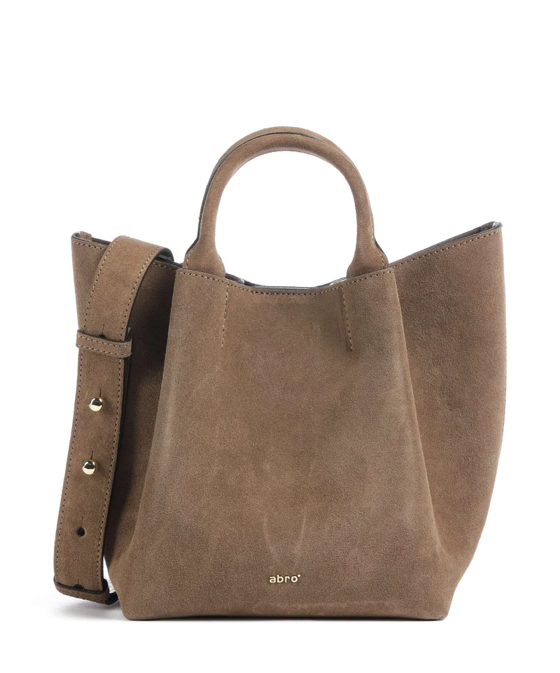 Abro Suede Essential Small Sac à main khaki