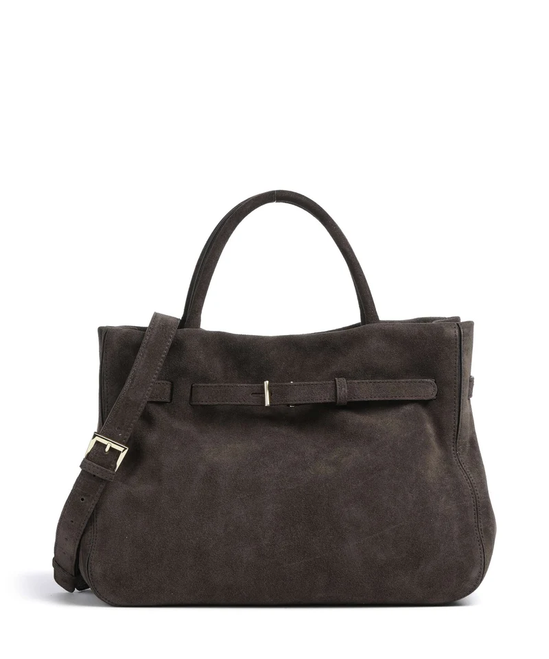 Abro Suede Jill Sac à main dark brown