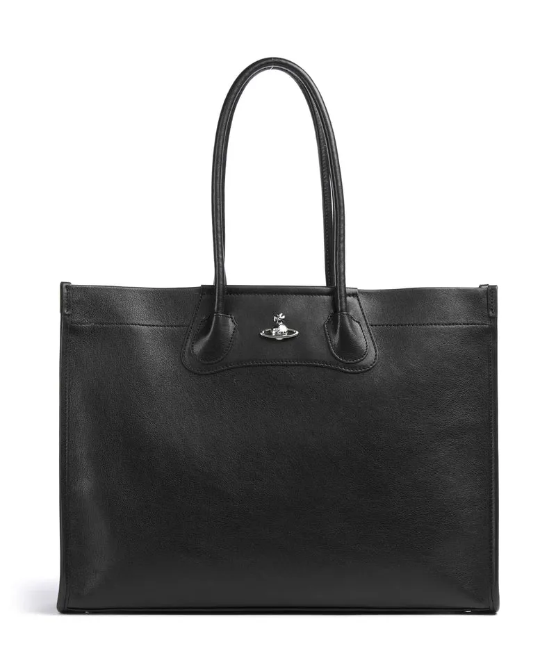 Vivienne Westwood Troy Supple Cabas black