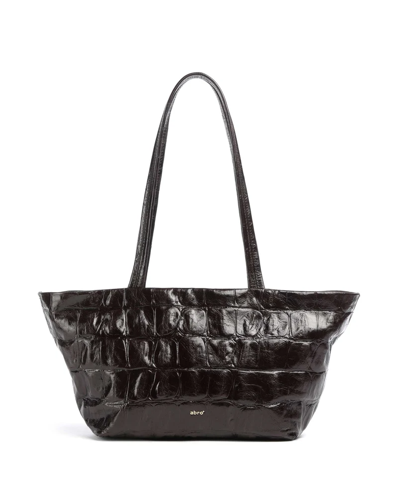 Abro Maxxi Cocco Alba Cabas dark brown