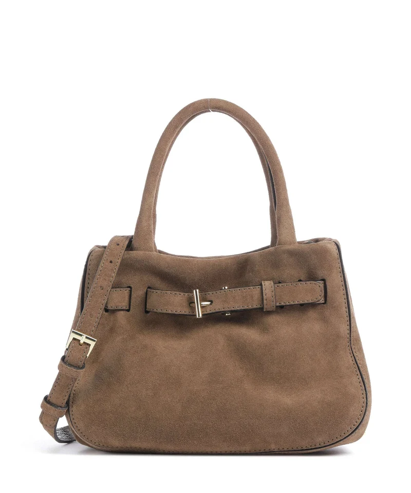 Abro Suede Jill Sac à main khaki