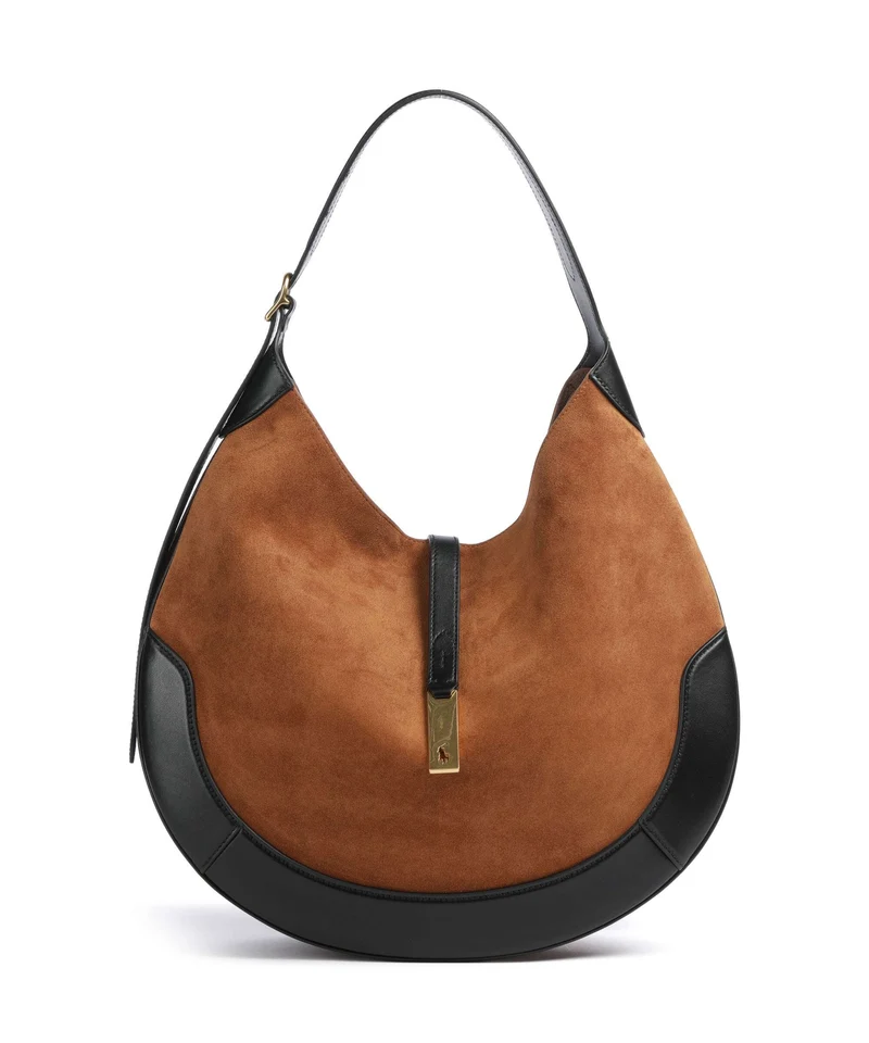 Polo Ralph Lauren ID Collection Medium Sac fourre-tout toffee/black