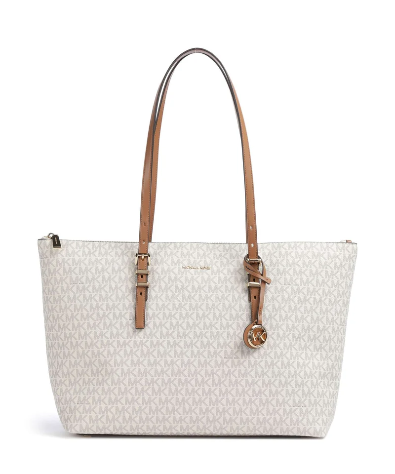 Michael Kors Quinn Large Cabas vanilla/acorn