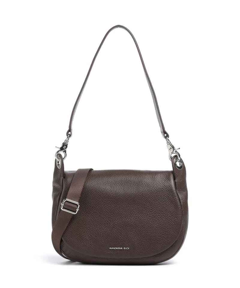 Mandarina Duck Mellow Leather Sac porté épaule espresso