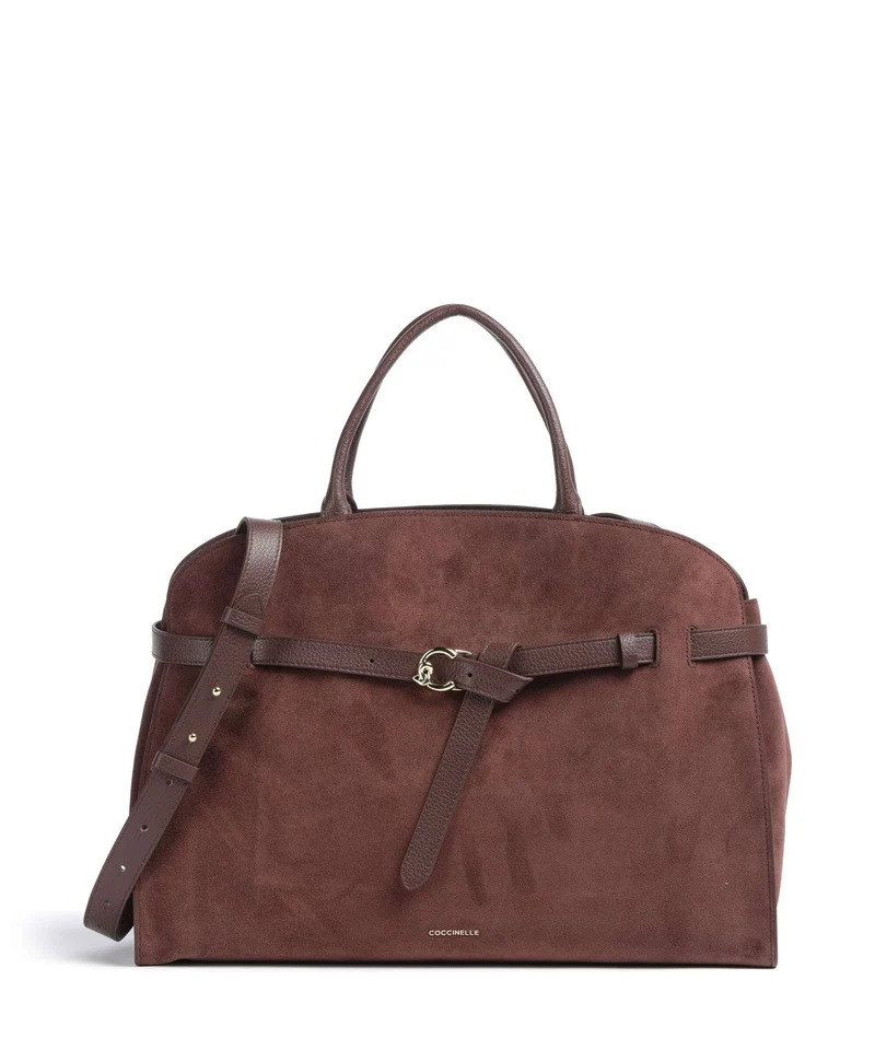 Coccinelle Sabine Suede Sac à main berry