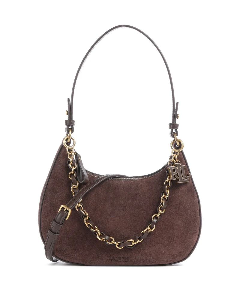 Lauren Ralph Lauren Marcy Medium Sac porté épaule chestnut brown
