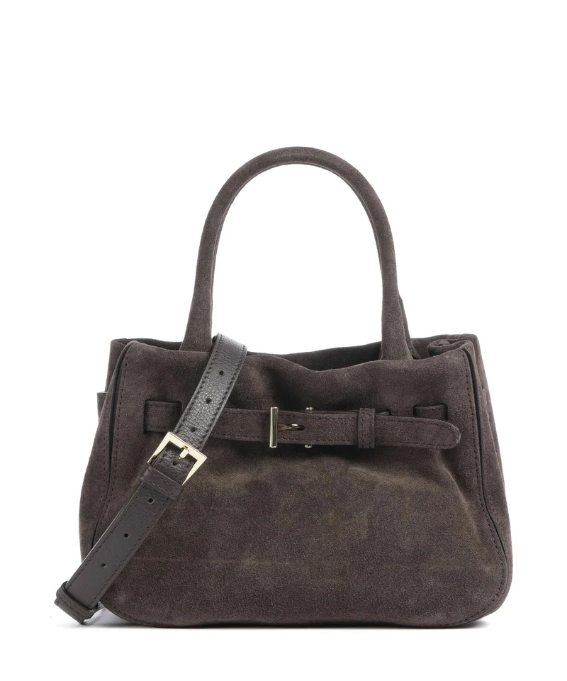 Abro Suede Jill Sac à main dark brown